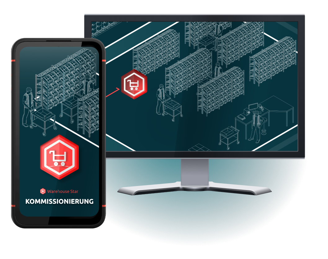 Kommissionieren Web & mobile App