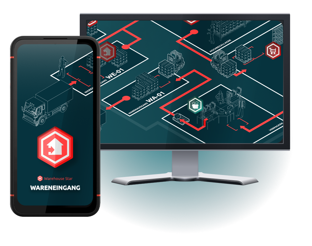 Web & mobile App Wareneingang