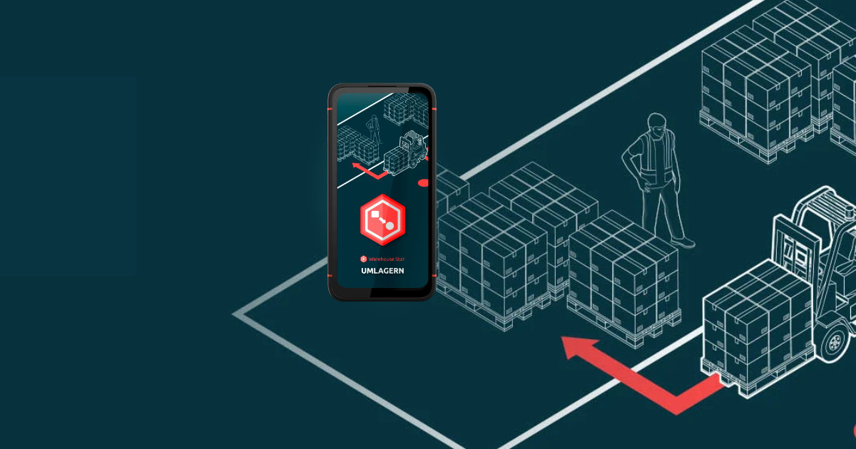 Umlagerung von Ware mit der mobilen App Umlagerung | Bitergo WMS